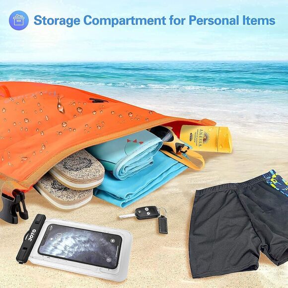 NIB-XL Floating Storage buoy with waterproof phone case for water-snow drift bag - Picture 1 of 9